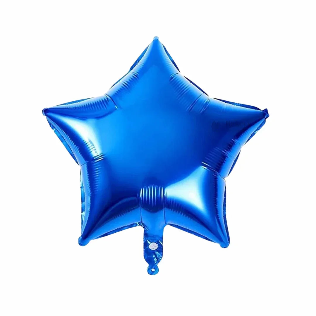 Star Shape Foil Balloons Set (Multicolor) – Metallic Balloons for Birthday, Anniversary & Party Decoration Pack of 2