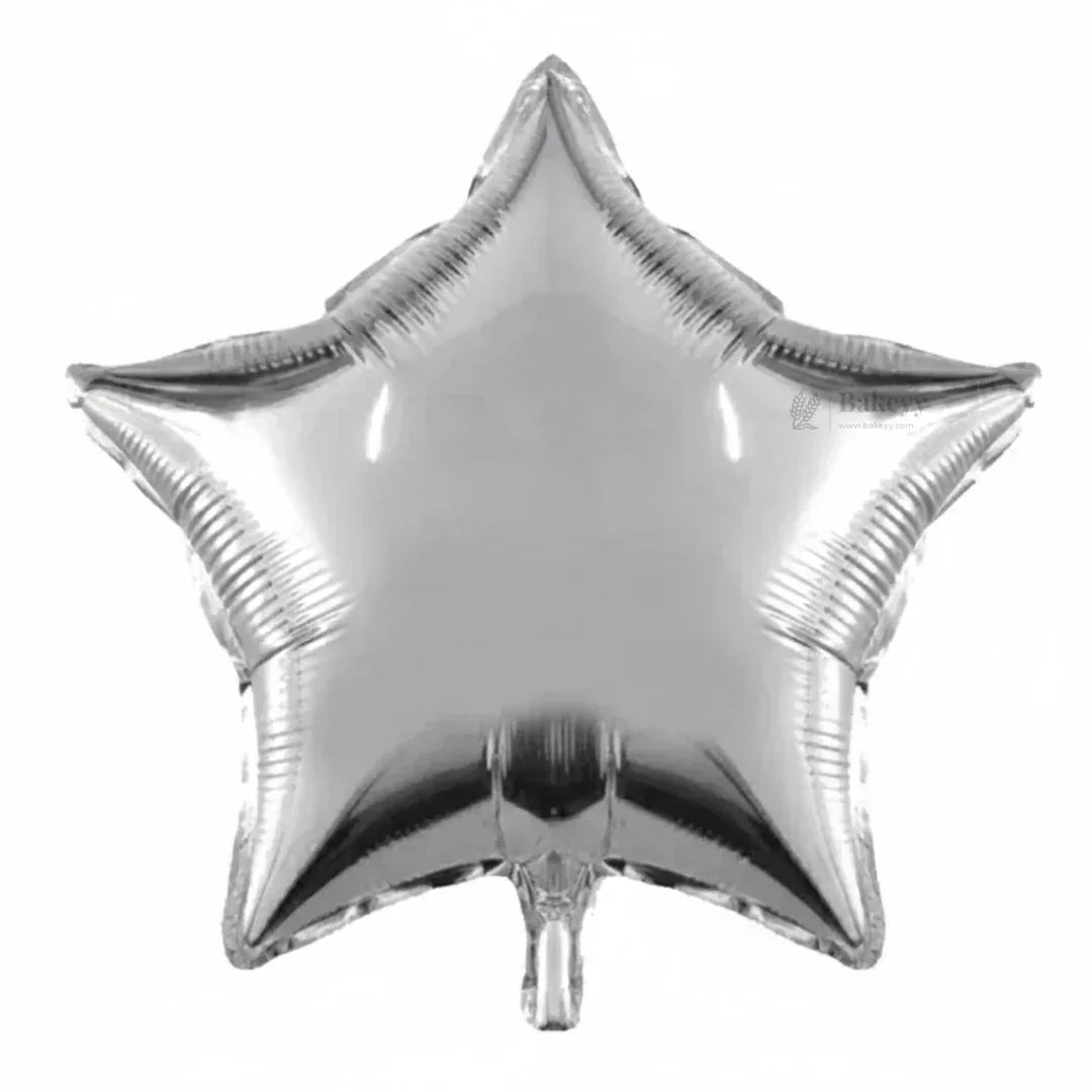 Star Shape Foil Balloons Set (Multicolor) – Metallic Balloons for Birthday, Anniversary & Party Decoration Pack of 2
