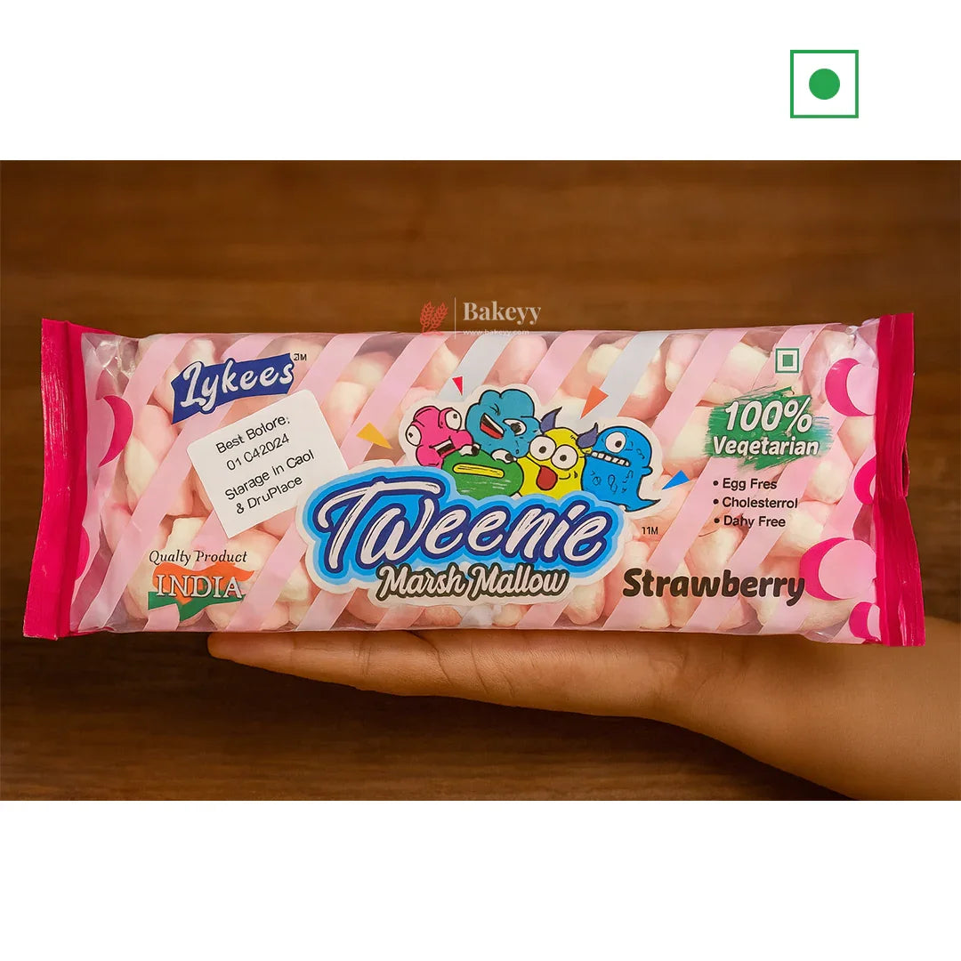 Tweenie Marsh Mellow Strawberry | Soft & Fluffy | 100% Vegetarian