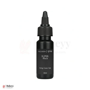 Sugarin_icing_Gel-Super_Black - Bakeyy.com