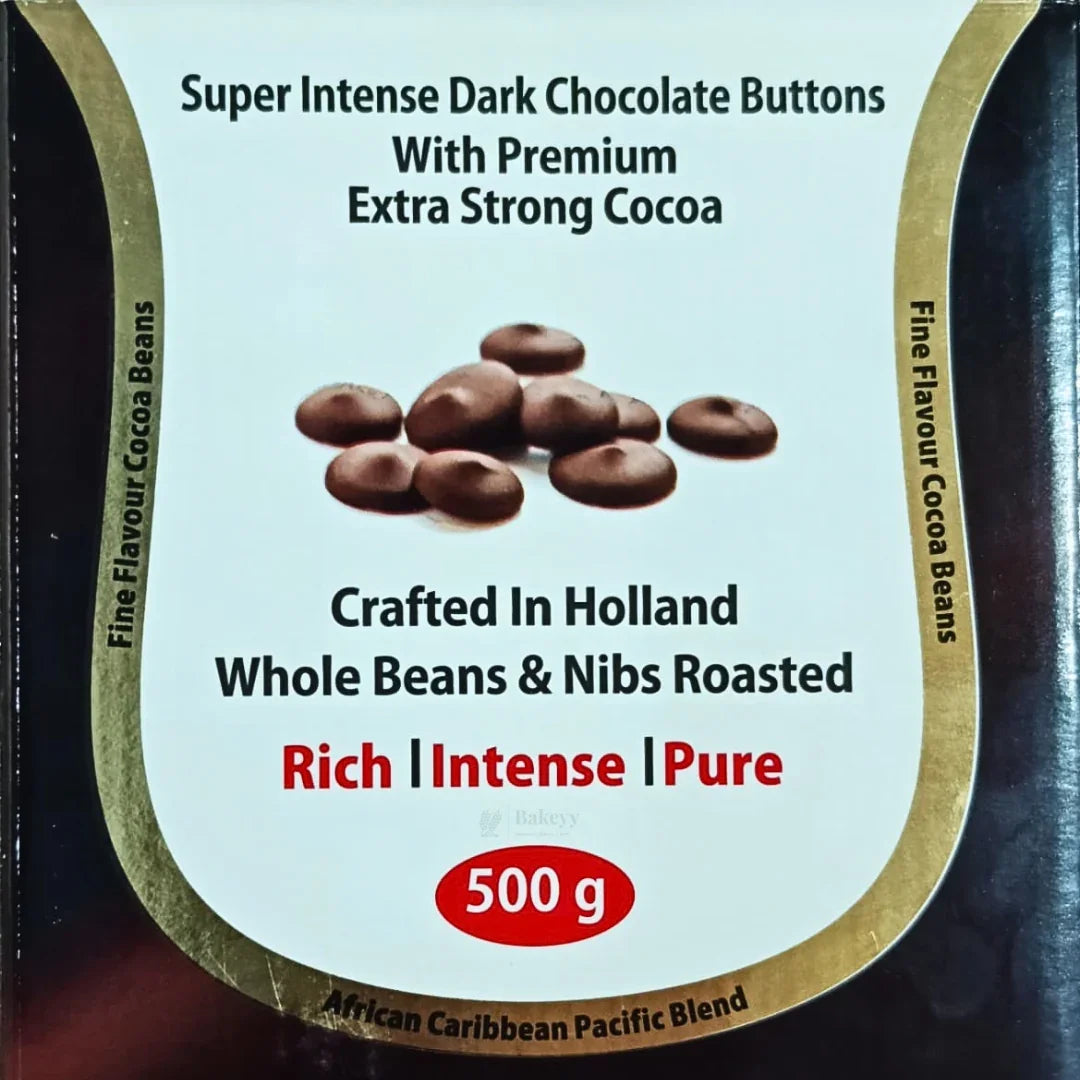 Super Intense Dark Chocolate Couverture | True Bel | Truff Belge | 500g Net Weight | Pack of 1 Piece - Bakeyy.com - India - Super Intense Dark Chocolate Couverture | True Bel | Truff Belge | 500g Net Weight | Pack of 1 Piece - Default Title 950.00