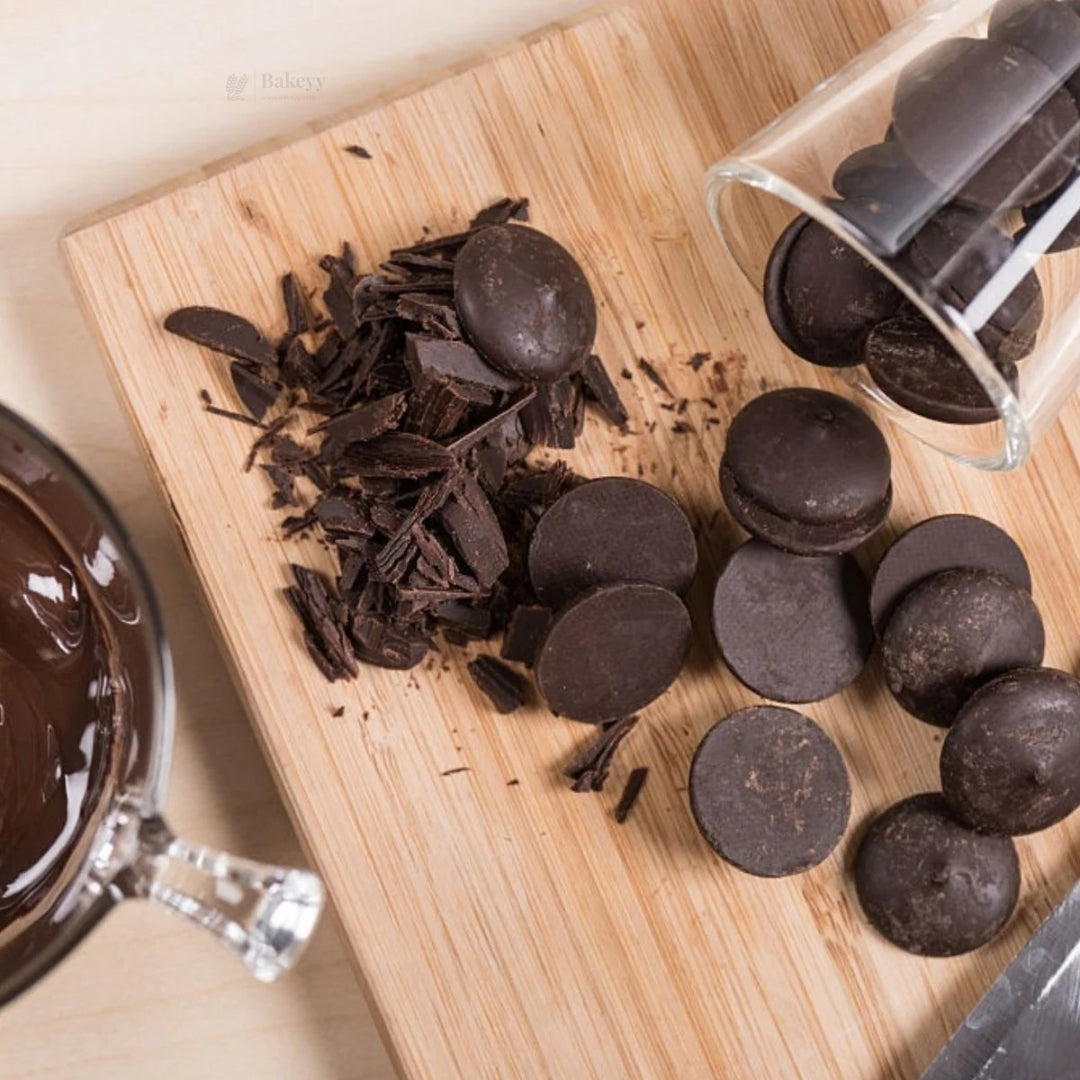 Super Dark Chocolate Couverture by Jindal COCOA | True Bel | Truff Belge | 500g Net Weight