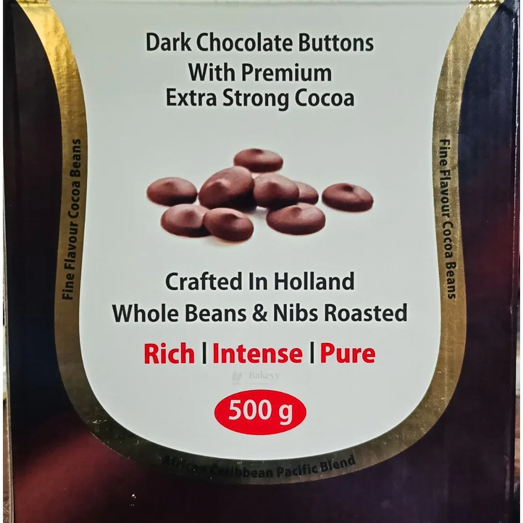 Super Dark Chocolate Couverture by Jindal COCOA | True Bel | Truff Belge | 500g Net Weight