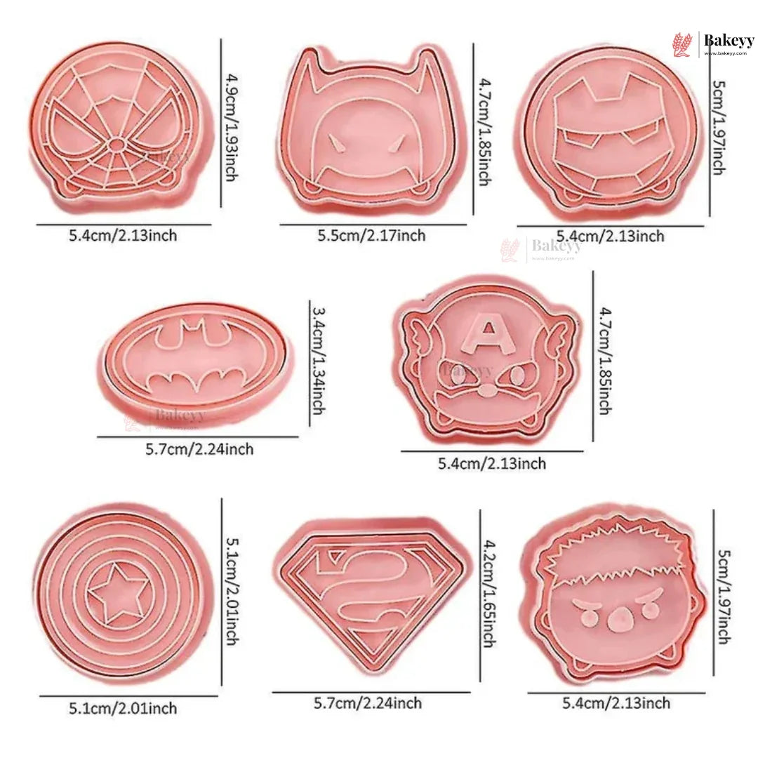 SuperheroThemeCookieCutter_EmbosserSet_3 - Bakeyy.com