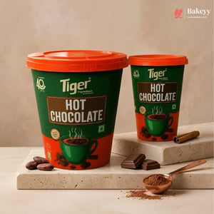 Tiger Hot Chocolate Drink Mix | Sweetened Cocoa Mix with 20% Cocoa Solids | 100 g & 200 g | Pack of 1