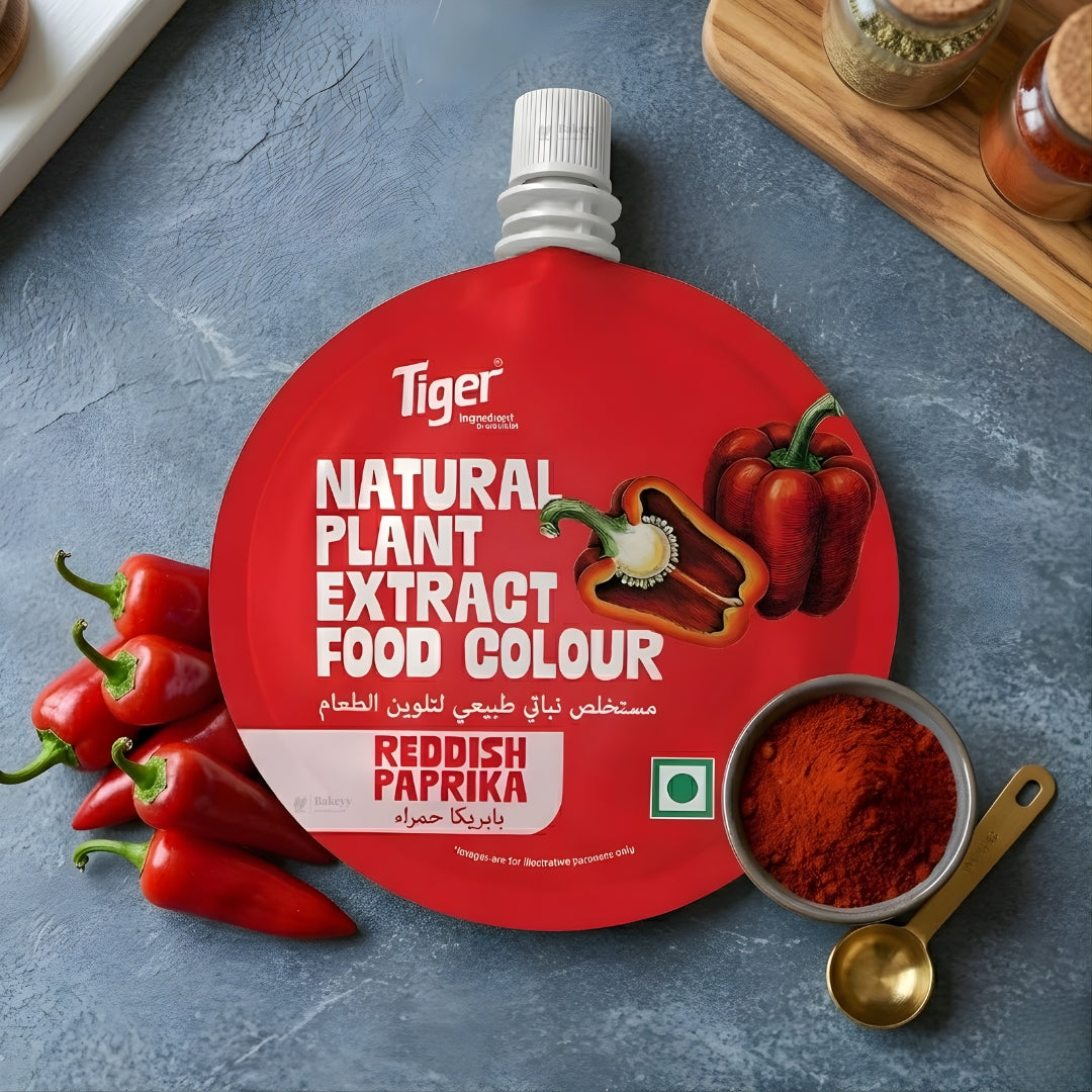 Tiger Natural Plant Extract Food Colour | Multiple Options Available | Pack of 1