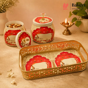 TraditionalPichwaiCowMotifJarSetwithGoldCutworkTray_3_98ca93fa-4b00-407e-a8fd-34d2581154aa - Bakeyy.com IN