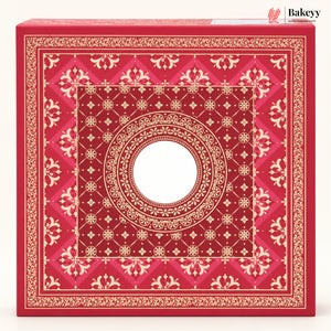 4 Jar | Traditional Printed Hamper Box with Magnetic Closure | 3 Designs | Pack of 1