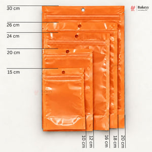 Transparent Front with Pastel Stand-Up Ziplock Pouch | Multiple Colors | Pack of 100