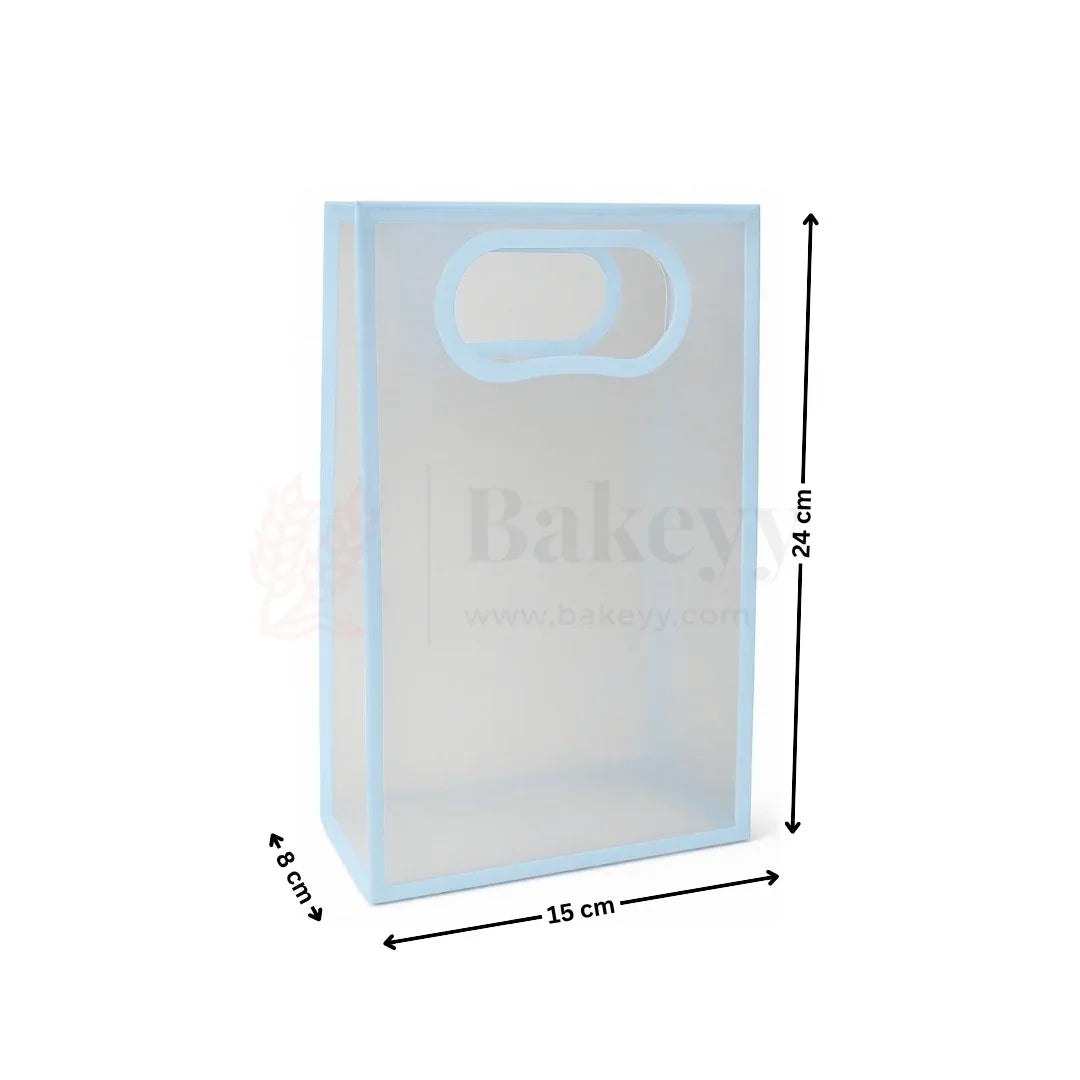 Transparent_Gift_Bag_-_Peach_2 - Bakeyy.com IN