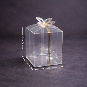 Transparent_PVC_Gift_Box_with_gold_Bow_Top_3 - Bakeyy.com