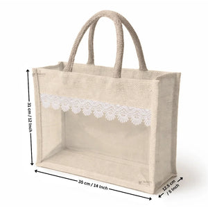 Transparent_Window_Jute_Gift_Bag_with_Zipper_Lock_Lace_Design_12 - Bakeyy.com