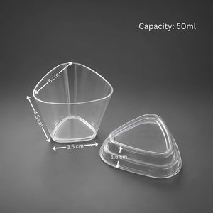 Triangular_Dessert_Container_with_Lid_2 - Bakeyy.com IN