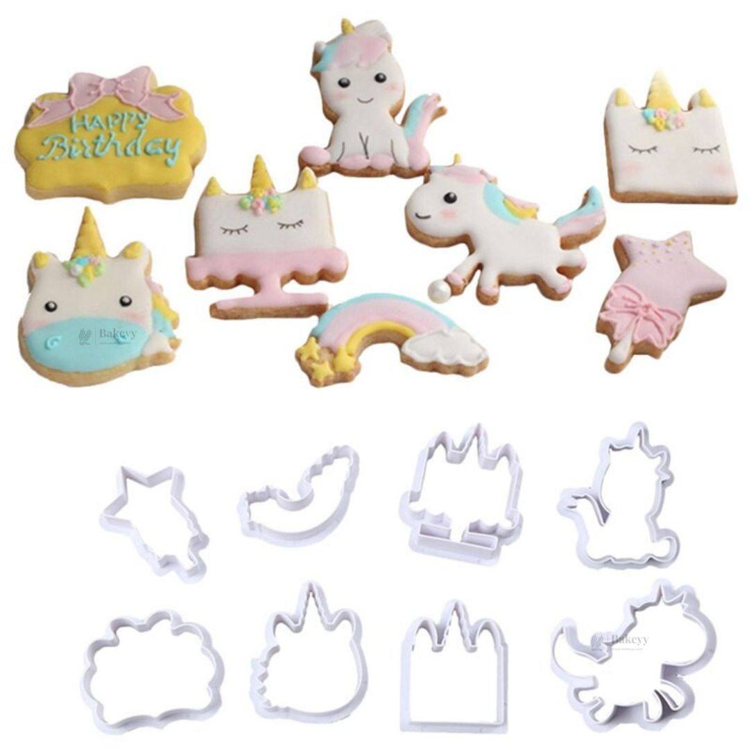 Unicorn Multi Cutter Set | 8 Piece | Pack of 1