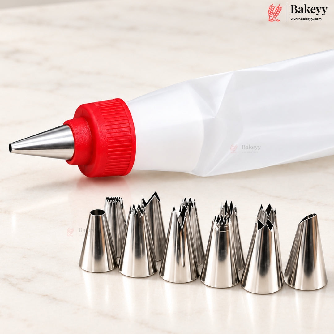 5 Pcs Stainless Steel Icing Nozzle Tips |