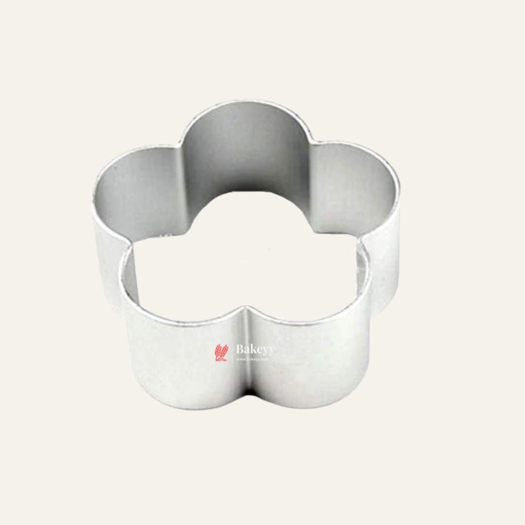 Cookie - Biscuit Cutter - Plum Flower Shape - Biscuit Mould - Aluminium - 1 Piece - Bakeyy.com - India - Cookie - Biscuit Cutter - Plum Flower Shape - Biscuit Mould - Aluminium - 1 Piece - Default Title
