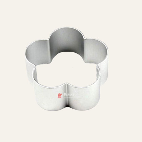Cookie - Biscuit Cutter - Plum Flower Shape - Biscuit Mould - Aluminium - 1 Piece - Bakeyy.com - India - Cookie - Biscuit Cutter - Plum Flower Shape - Biscuit Mould - Aluminium - 1 Piece - Default Title