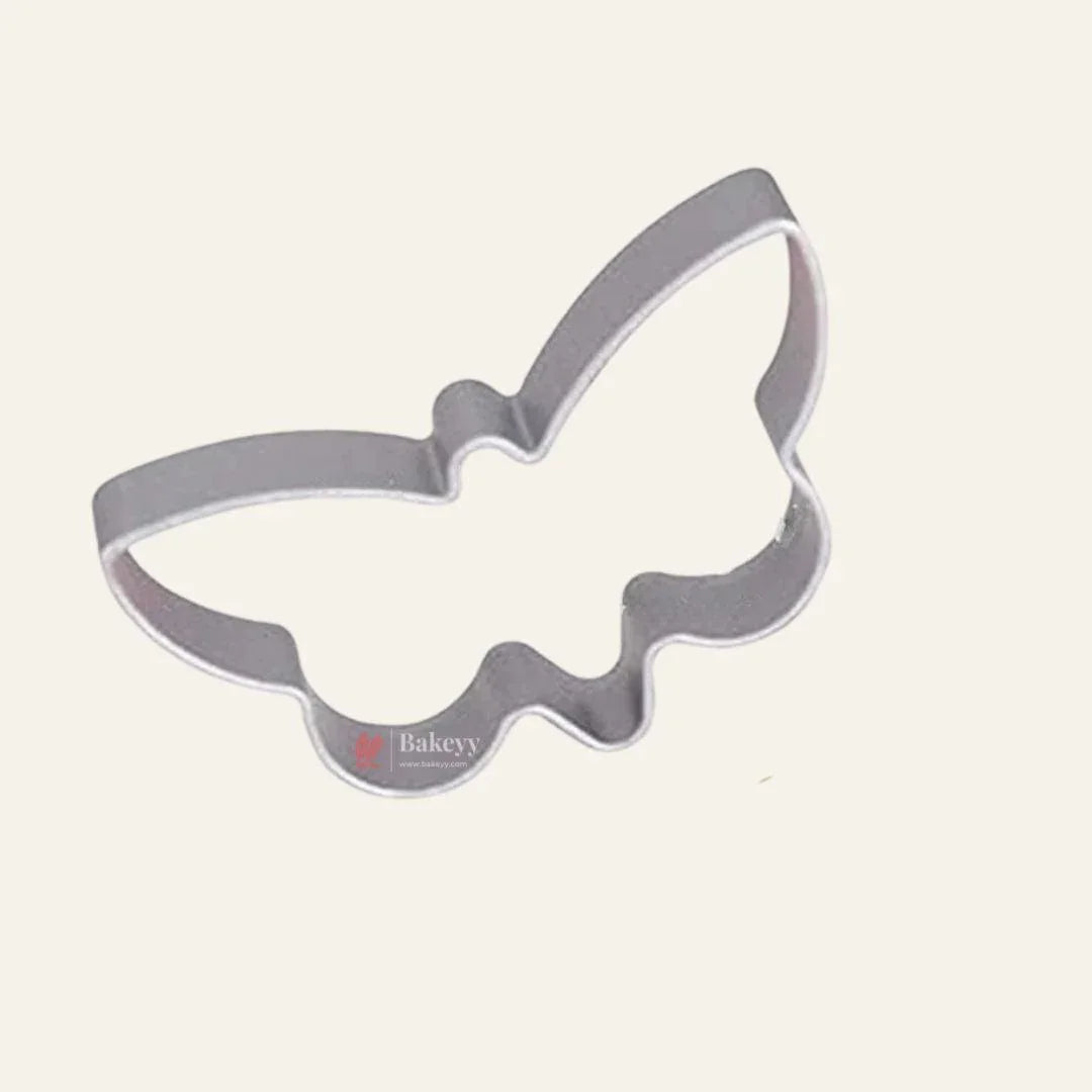 Cookie - Biscuit Cutter - Butterfly Shape - Biscuit Mould - Aluminium - 1 Piece - Bakeyy.com - India - Cookie - Biscuit Cutter - Butterfly Shape - Biscuit Mould - Aluminium - 1 Piece - Default Title