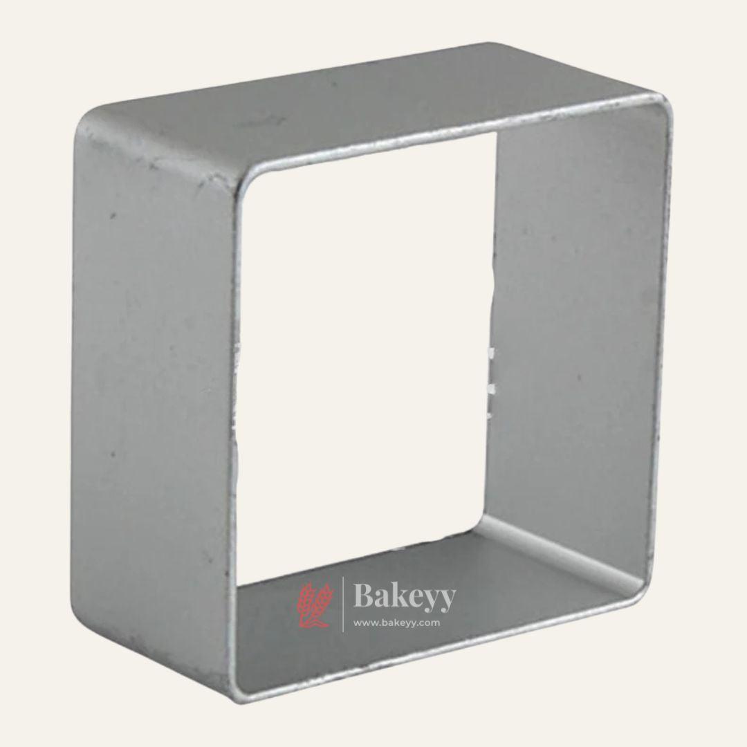Cookie - Biscuit Cutter - Square Shape - Biscuit Mould - Aluminium - 1 Piece - Bakeyy.com - India - Cookie - Biscuit Cutter - Square Shape - Biscuit Mould - Aluminium - 1 Piece - Default Title