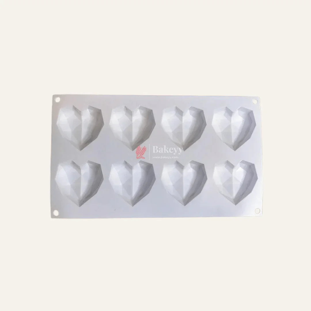 Heart Silicone Chocolate Mould | Chocolate Making and Shaping Mould | - Bakeyy.com - India - Heart Silicone Chocolate Mould | Chocolate Making and Shaping Mould | - Default Title