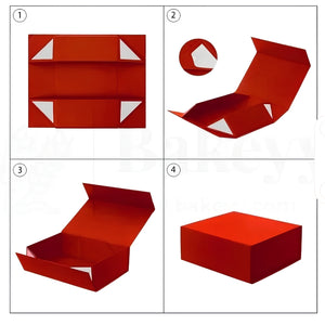Pichwai Design Printed Magnetic Hamper Gift Box | 3 Sizes | Pack of 1