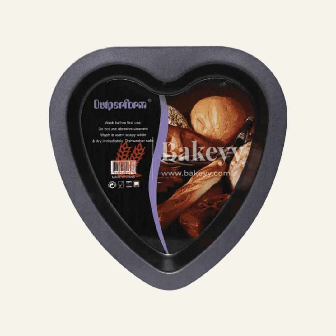 Heart-Shaped Non-Stick Cake Pan | Premium Baking Tin for Special Occasions - Bakeyy.com - India - Heart-Shaped Non-Stick Cake Pan | Premium Baking Tin for Special Occasions - Default Title