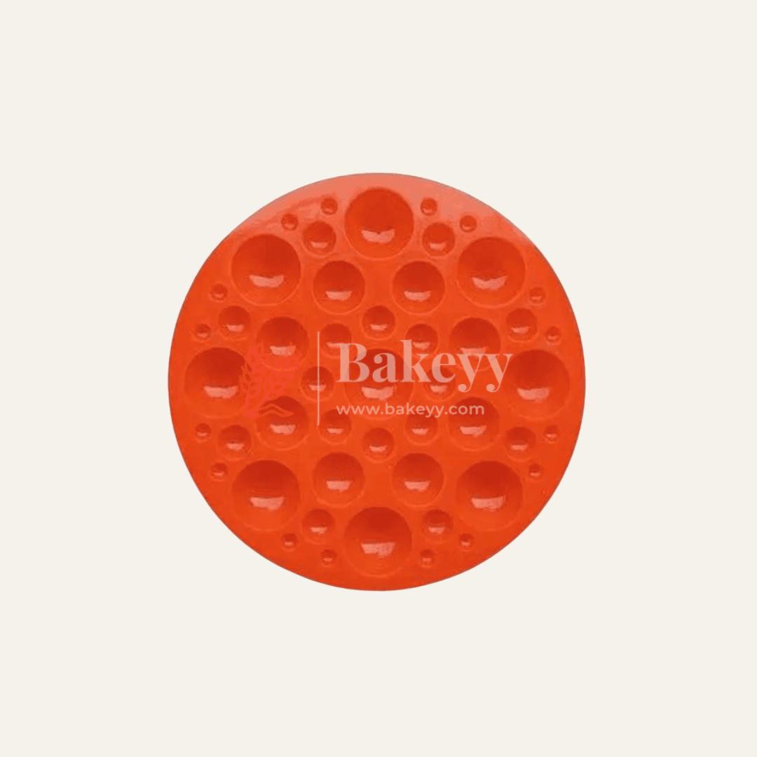 Silicone Round Ball Mold | Chocolate Making and Shaping Mould | - Bakeyy.com - India - Silicone Round Ball Mold | Chocolate Making and Shaping Mould | - Default Title