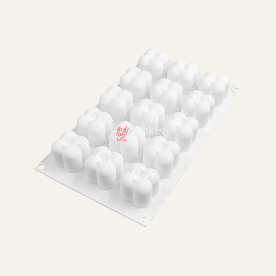 Mini Cube Aromatherapy Candle Silicone Mold DIY Candle Mold with - Bakeyy.com - India - Mini Cube Aromatherapy Candle Silicone Mold DIY Candle Mold with - Default Title