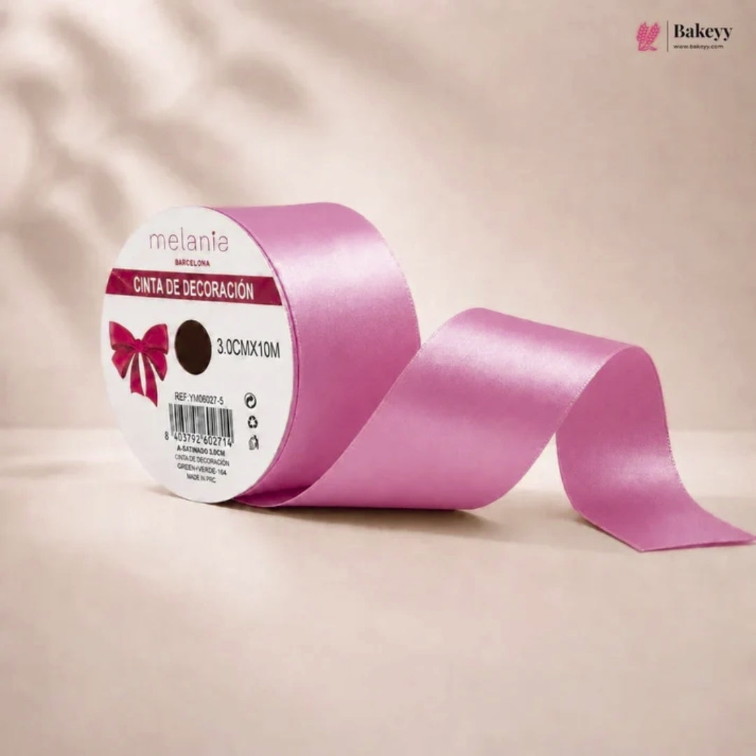 Satin Finish Curling Ribbon Roll | 2 Sizes Available| 10M Length | Pack of 1