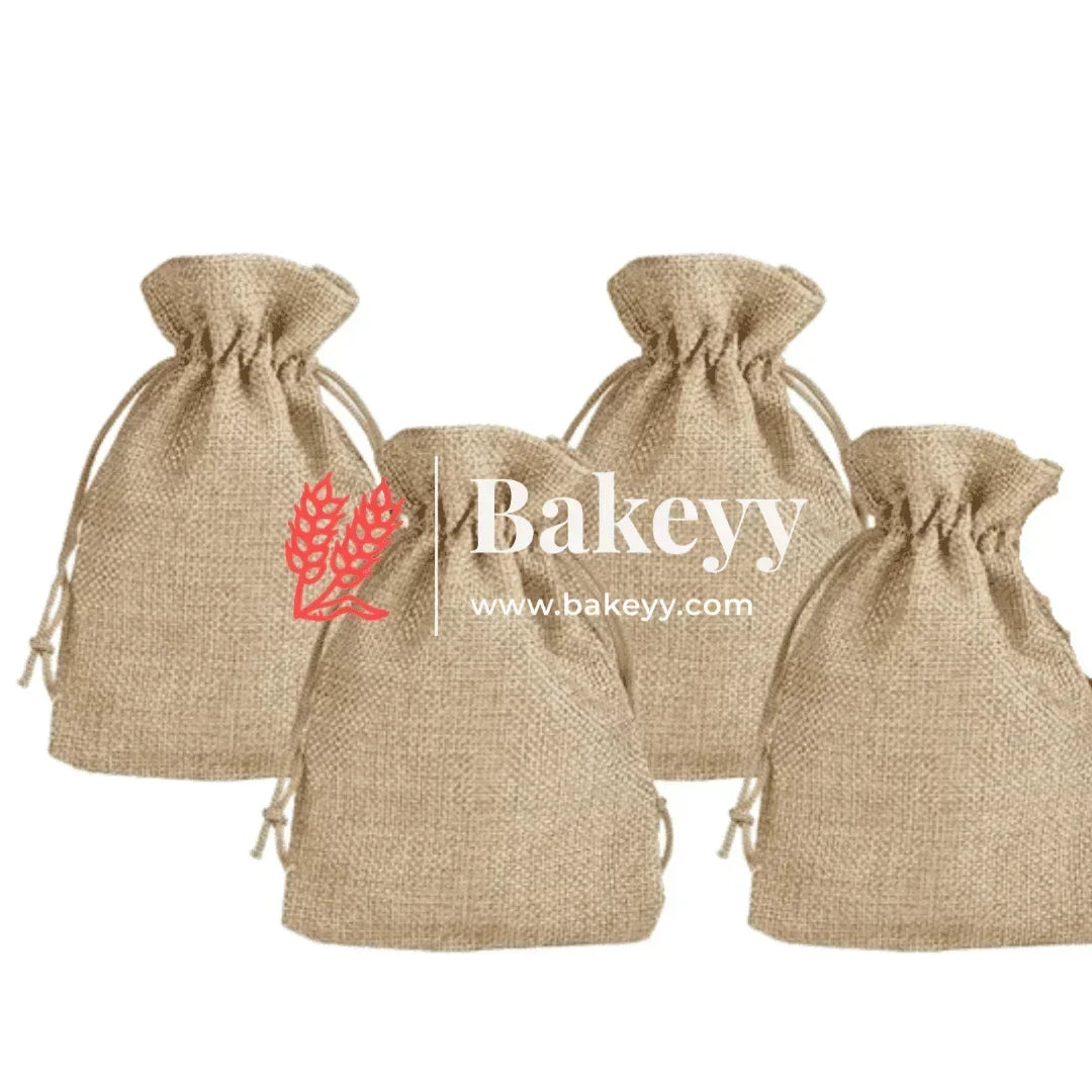 Rigid Gift Box with Jute Bags | Hamper Box | Square Shape | - Bakeyy.com - India - Rigid Gift Box with Jute Bags | Hamper Box | Square Shape | - Blue