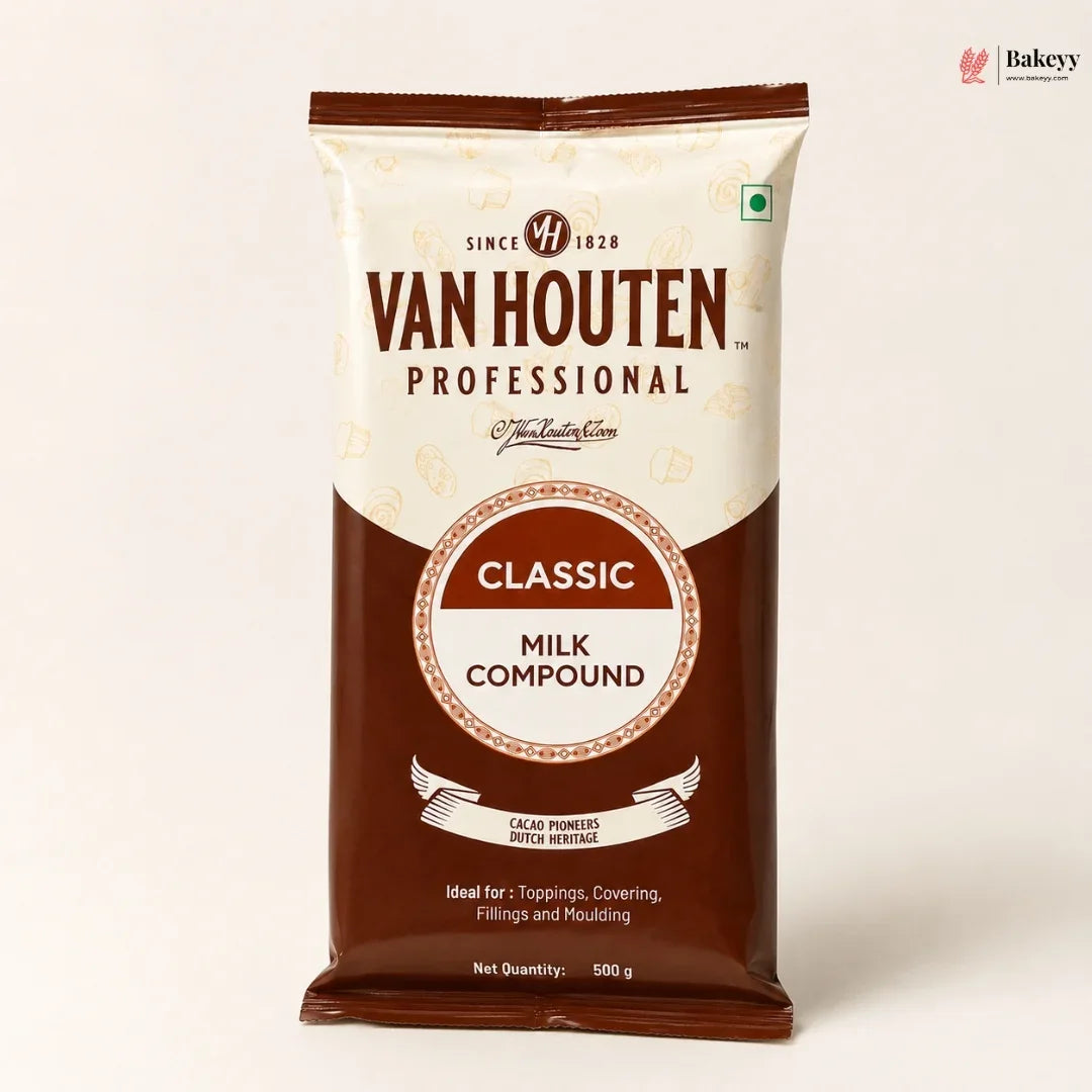 Van Houten Professional Classic Milk Compound packaging on a white background