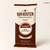 Van Houten Professional Classic Milk Compound packaging on a white background