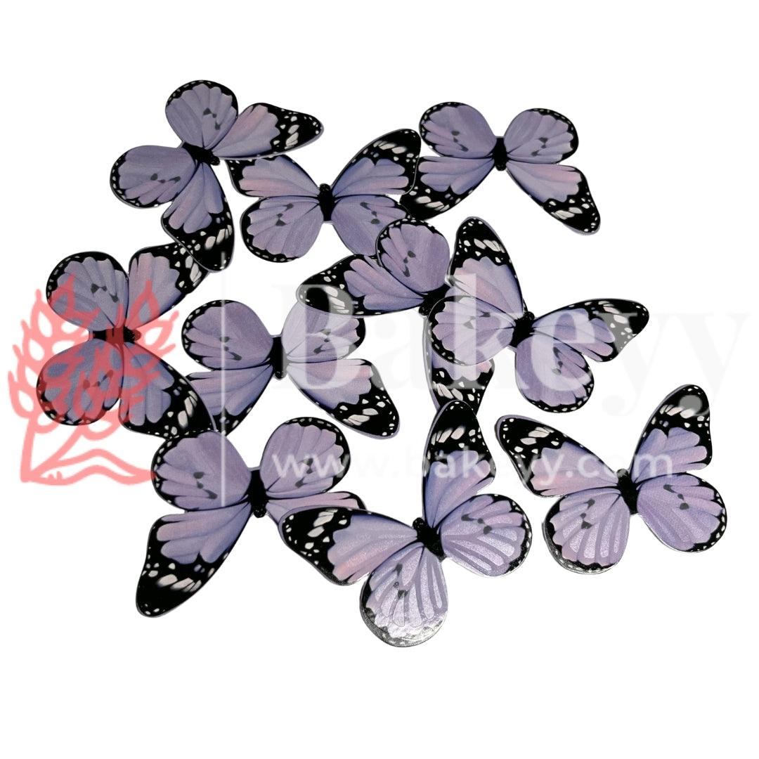 A6 Purple| Decorative Butterfly Cake Toppers | Birthday cake decorations | Party cake decoration | 6cm x 5cm| Pack of 10 - Bakeyy.com - India - A6 Purple| Decorative Butterfly Cake Toppers | Birthday cake decorations | Party cake decoration | 6cm x 5cm| Pack of 10 - Default Title