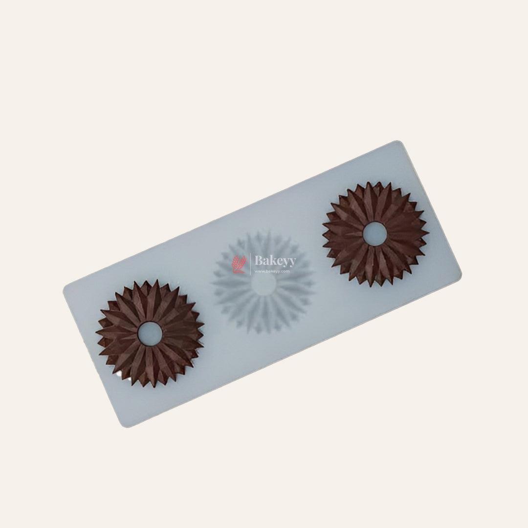 Silicone Round Crinkle Garnishing Mould - Bakeyy.com - India - Silicone Round Crinkle Garnishing Mould - Default Title