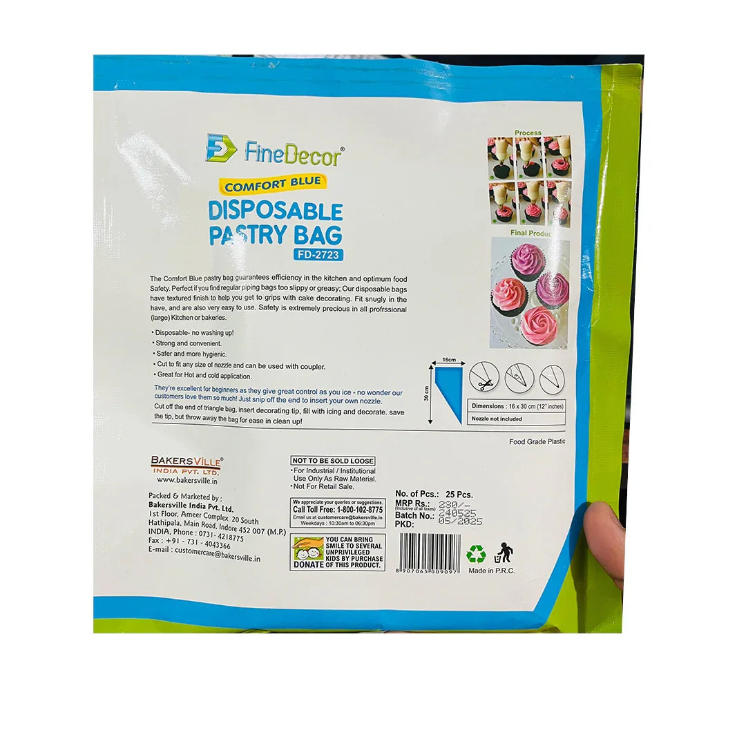 Disposable Icing Bag | Pastry Bag | Pack of 25