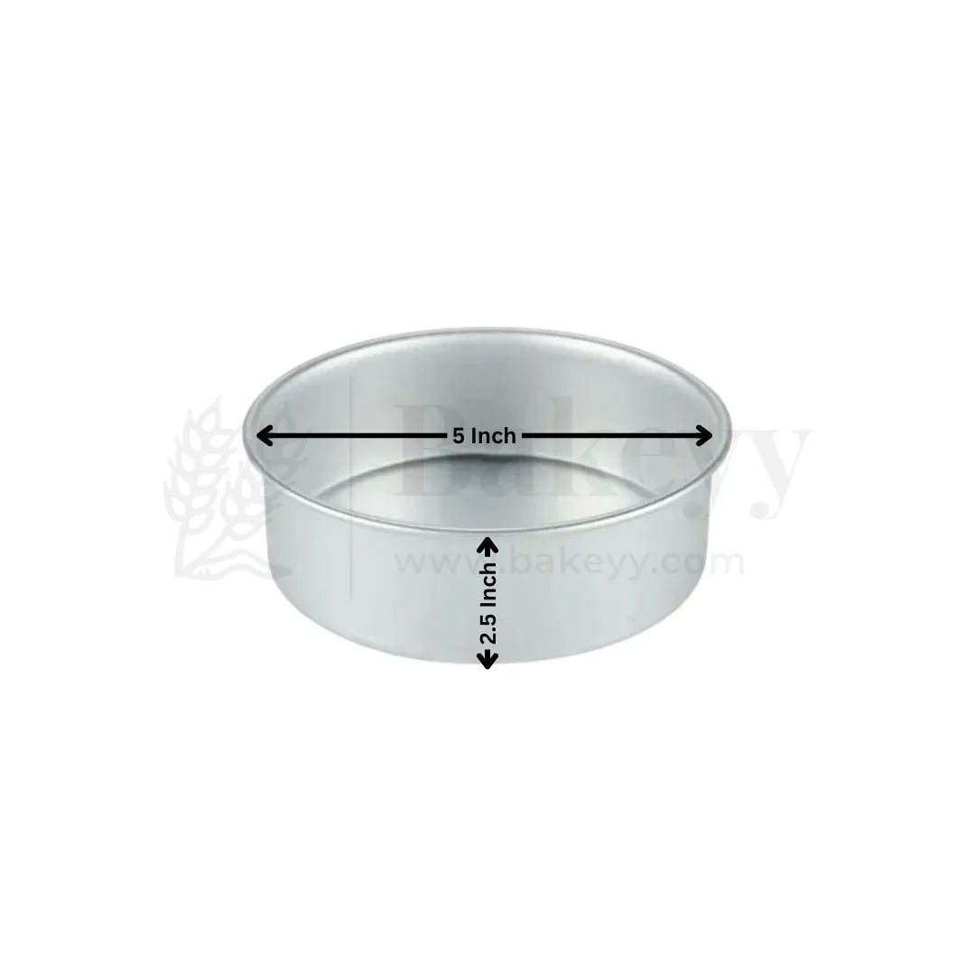 Aluminum Round Cake Pan | Perfect for Baking| Pack Of 1
