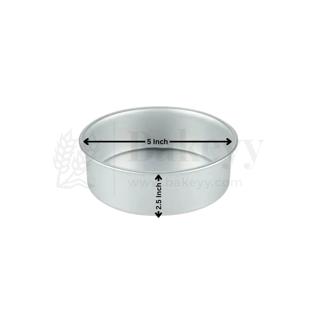 Aluminum Round Cake Pan | Perfect for Baking| Pack Of 1