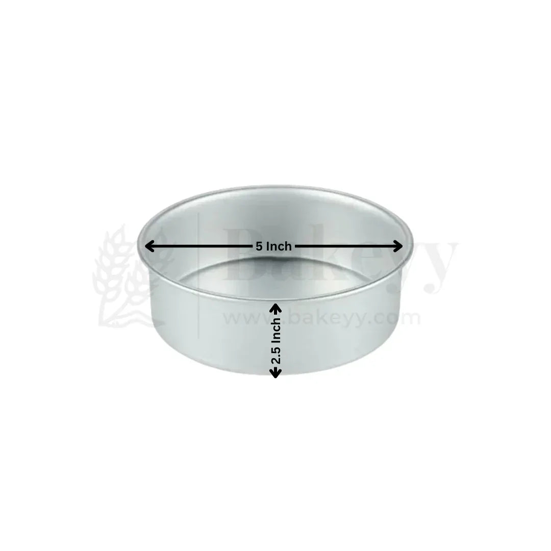 Aluminum Round Cake Pan | Perfect for Baking| Pack Of 1