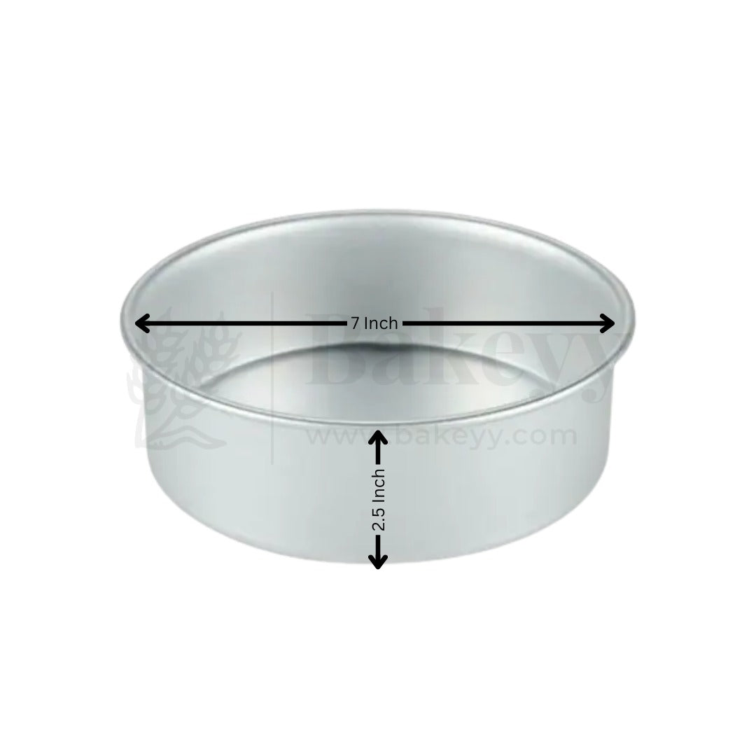 Aluminum Round Cake Pan | Perfect for Baking| Pack Of 1