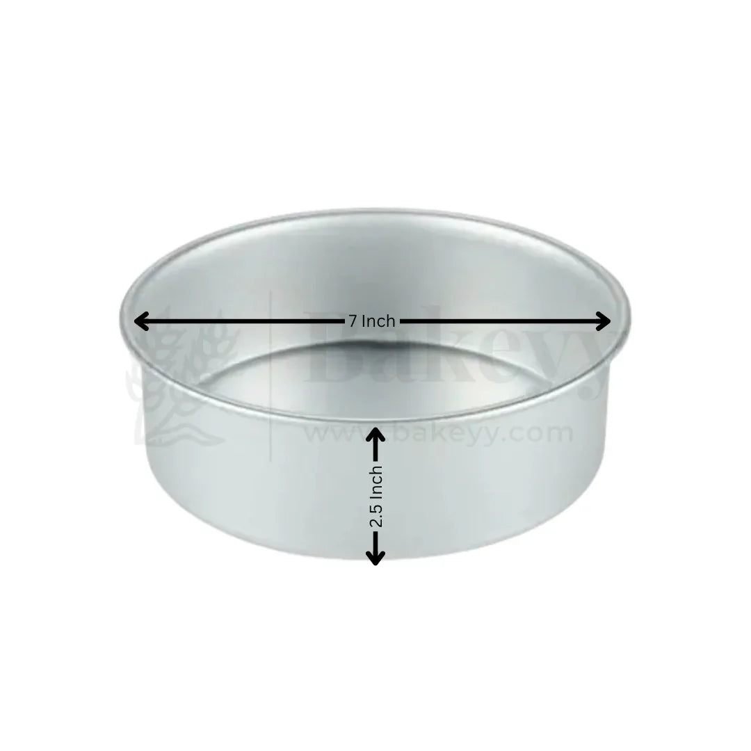 Aluminum Round Cake Pan | Perfect for Baking| Pack Of 1
