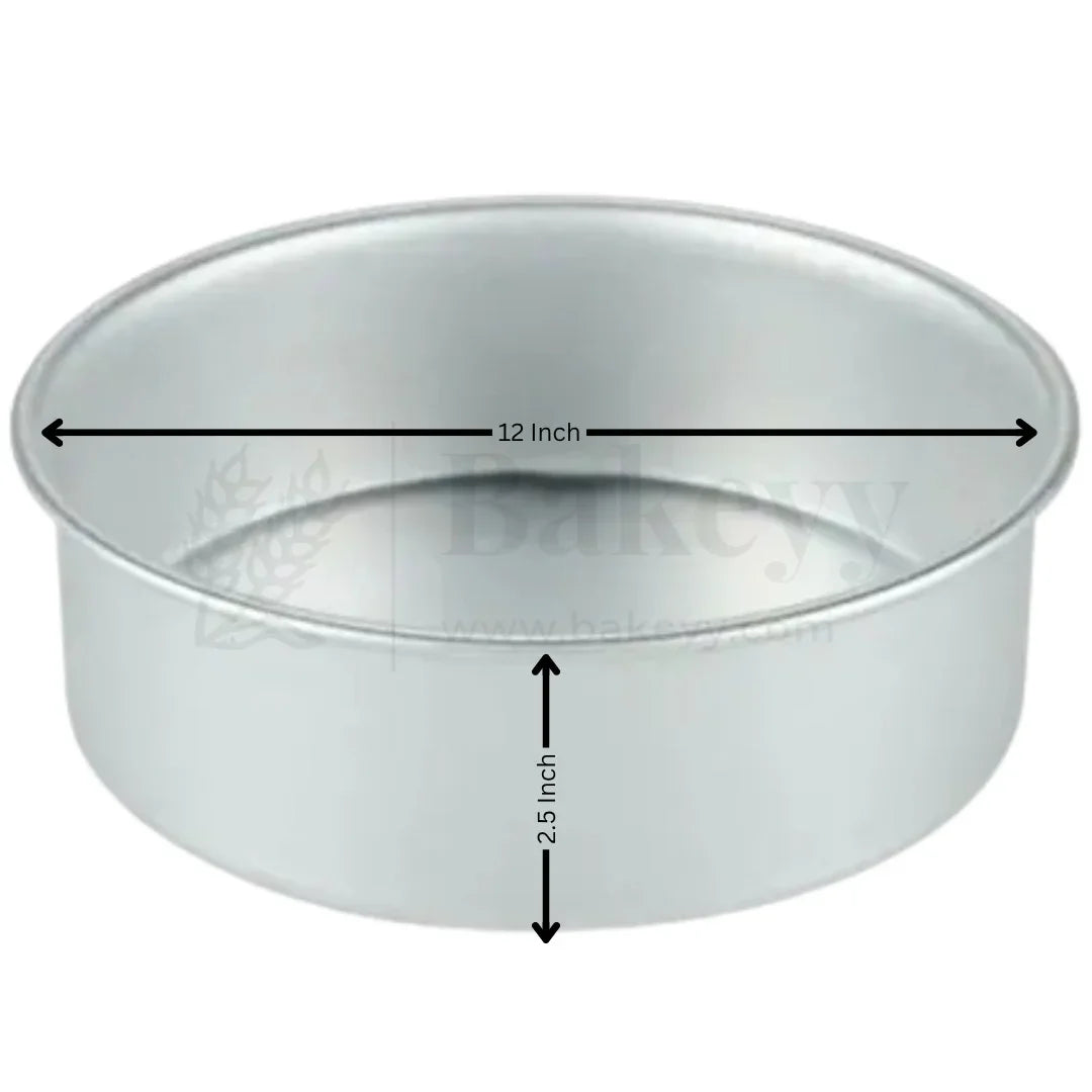 Aluminum Round Cake Pan | Perfect for Baking| Pack Of 1