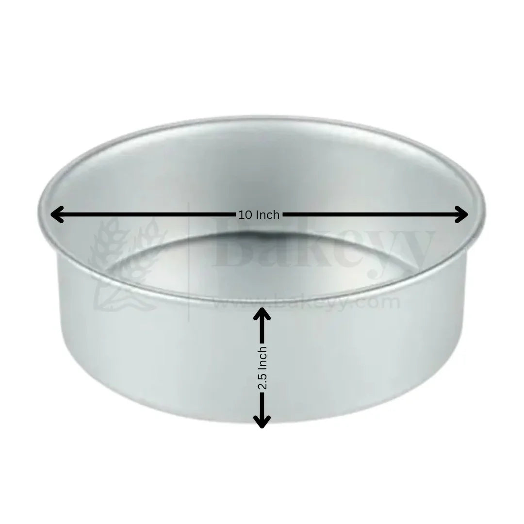 Aluminum Round Cake Pan | Perfect for Baking| Pack Of 1