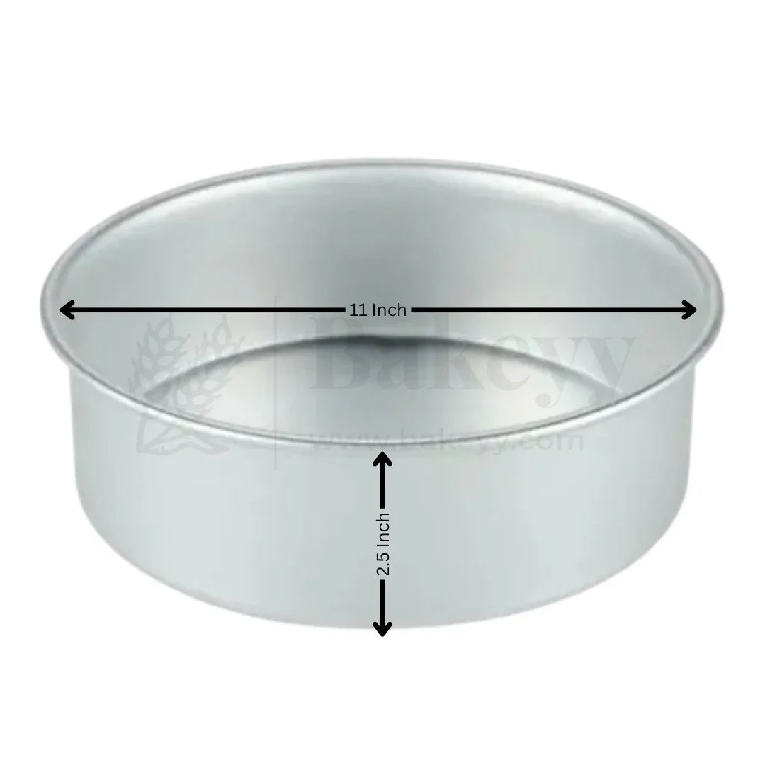 Aluminum Round Cake Pan | Perfect for Baking| Pack Of 1