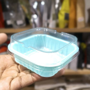 1 Brownie Box | Mini Muffins Pastry Packaging Box | Multiple Colors Available