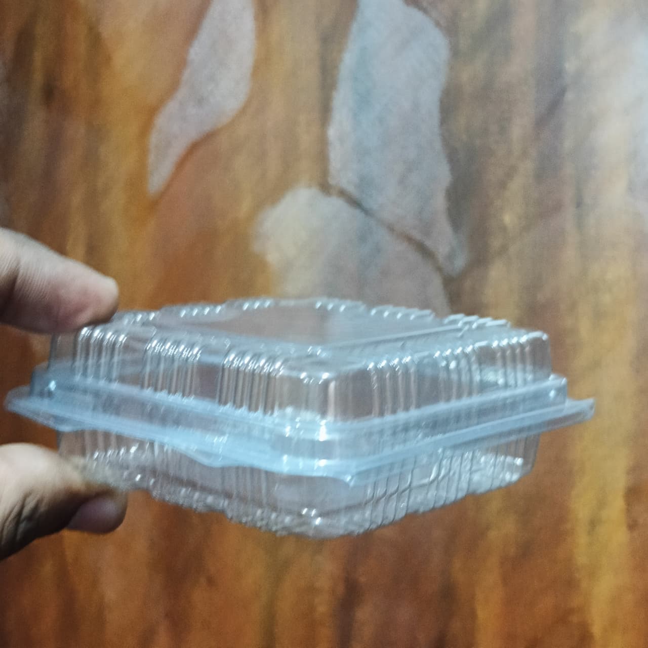 Plastic Food Packaging Boxes | Square and Rectangle | Pack of 50
