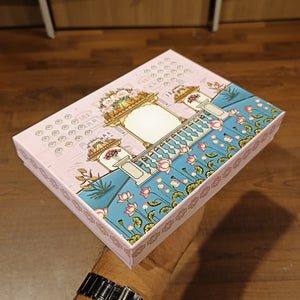 Premium Printed Dry Fruit & Sweets Gift Box | 2 Capacities