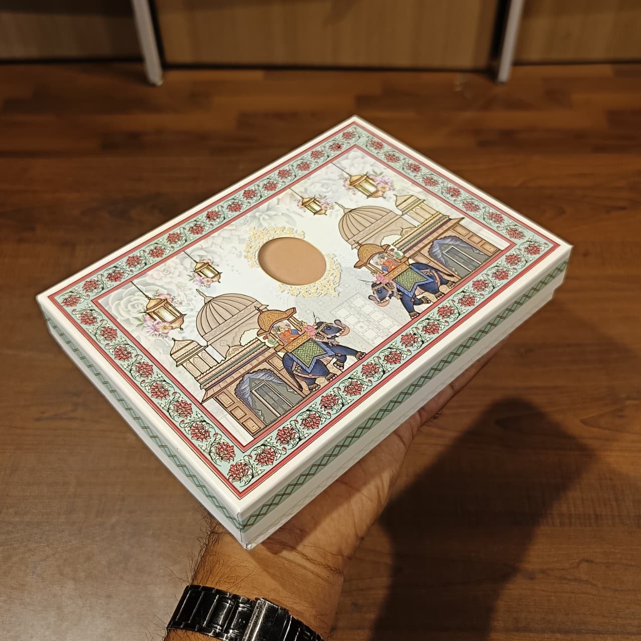Premium Printed Dry Fruit & Sweets Gift Box | 2 Capacities