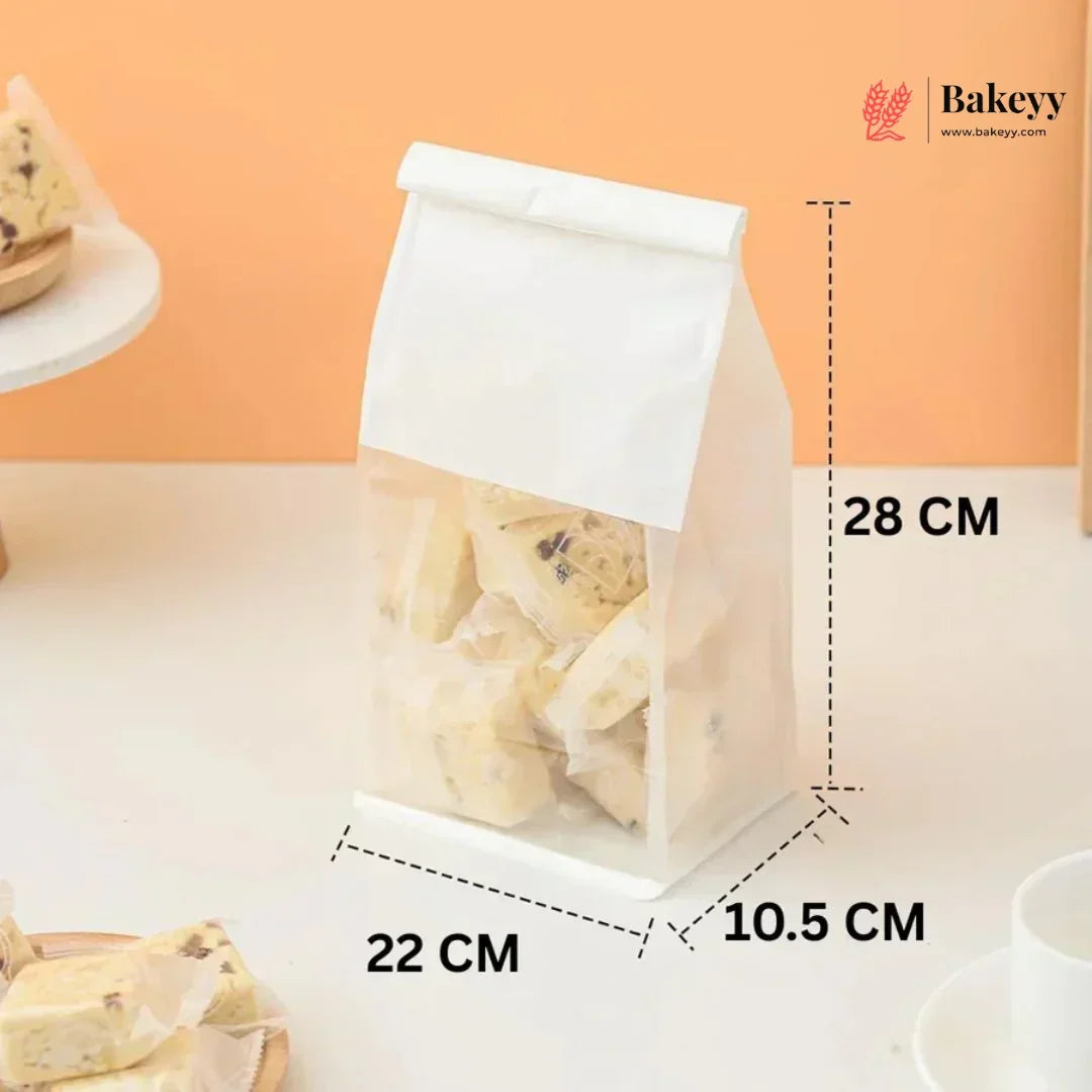 White_Kraft_Paper_Bread_Bags_with_Clear_Window_7 - Bakeyy.com