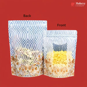 White_and_Brown_Floral_Print_Ziplock_2 - Bakeyy.com