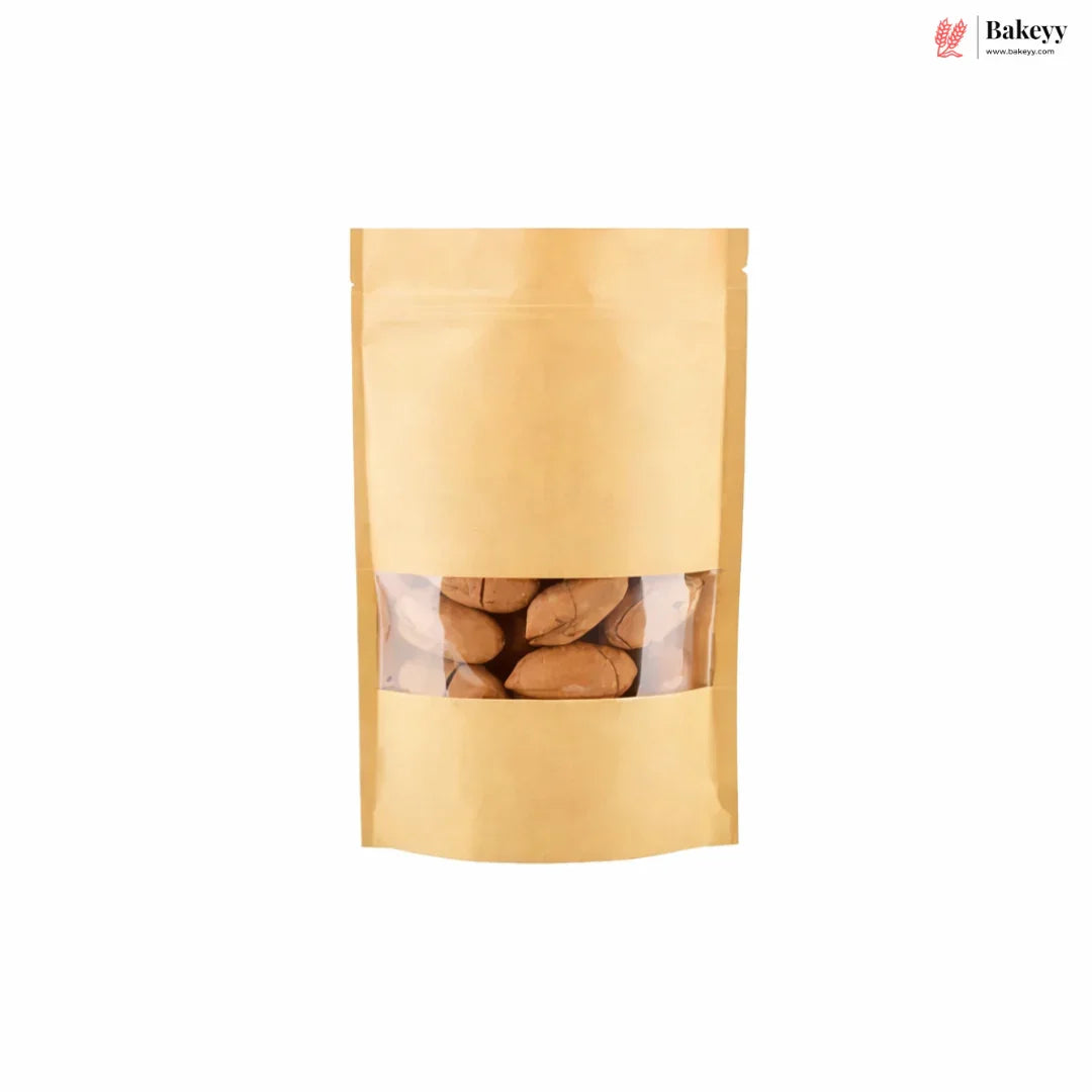 Window_Stand-Up_Kraft_Pouch_100 - Bakeyy.com